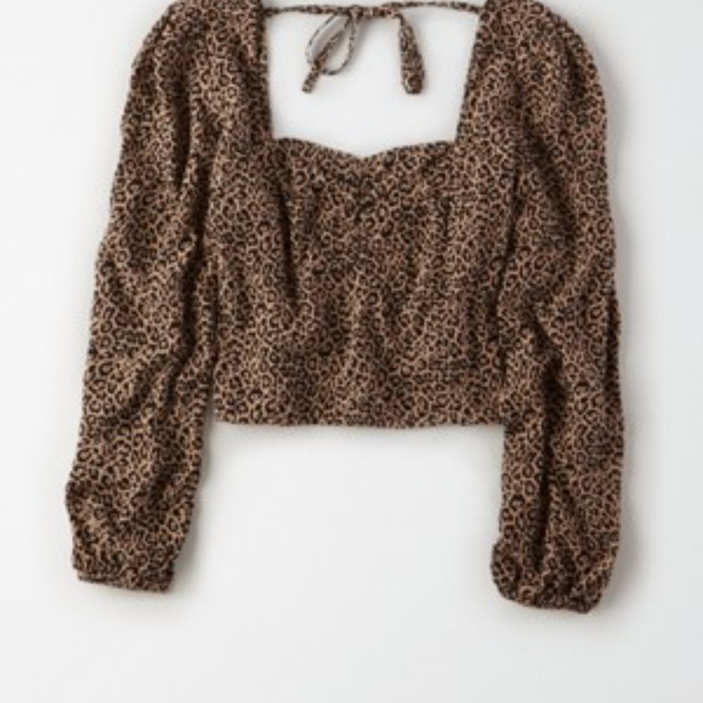 Y2K Cheetah Crop Top 🐆